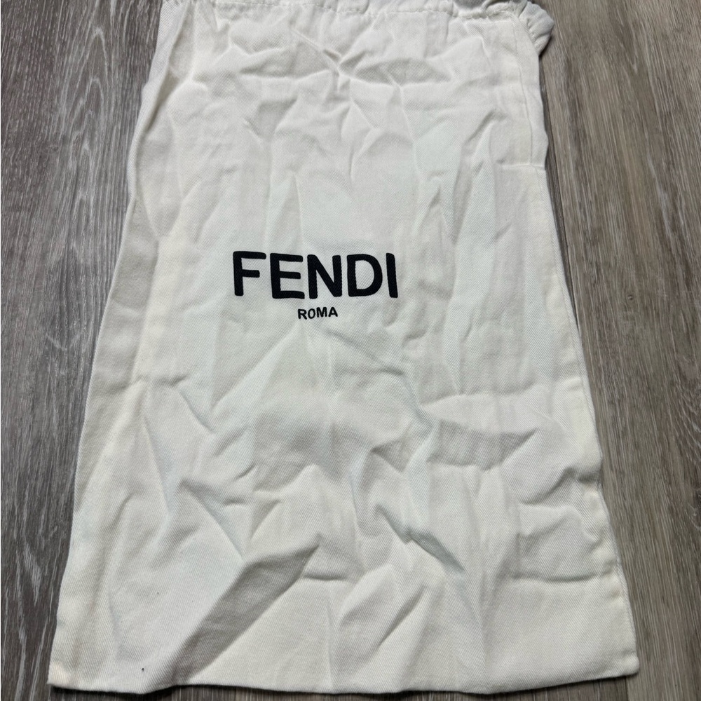 Fendi Cream Dust bag 16x10